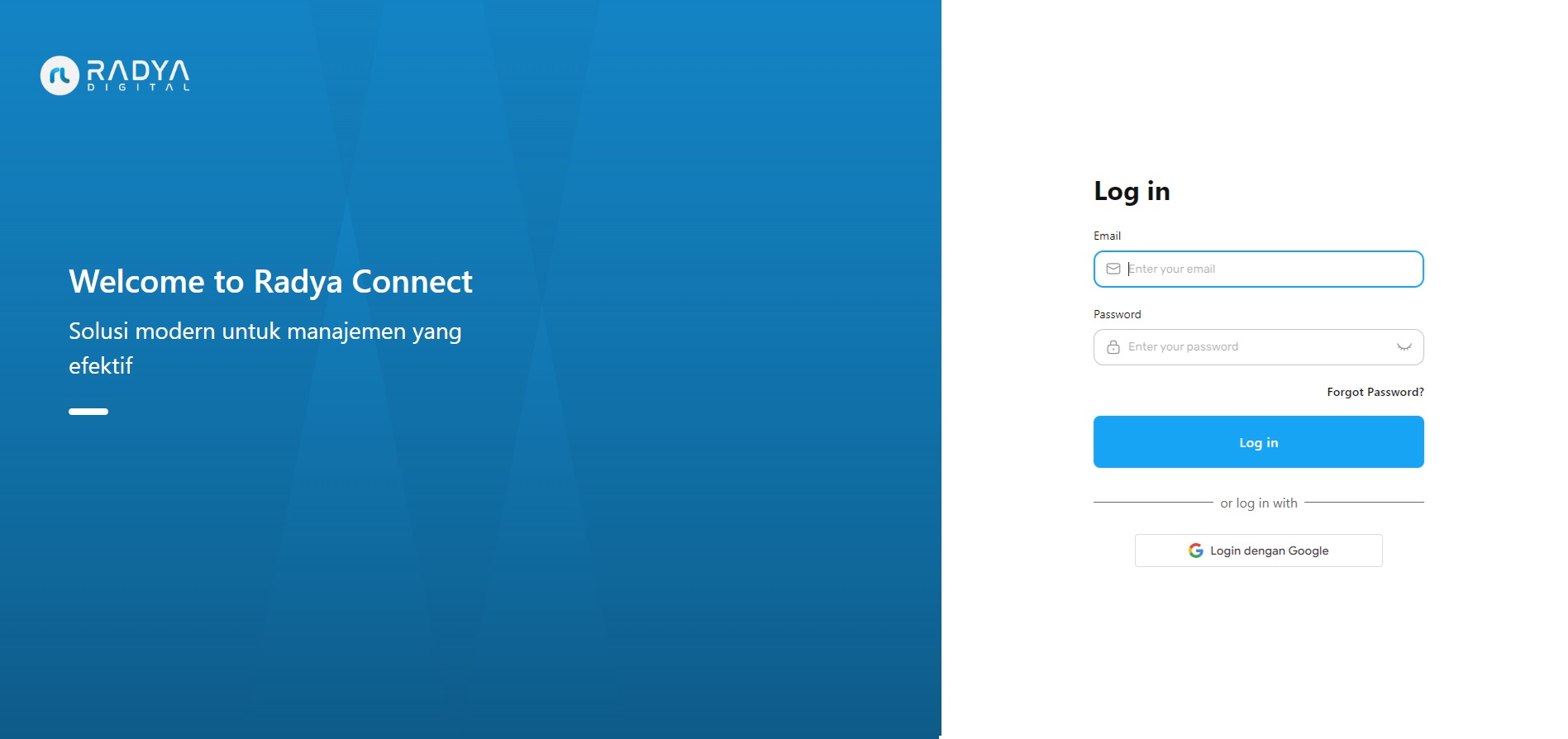 Form login