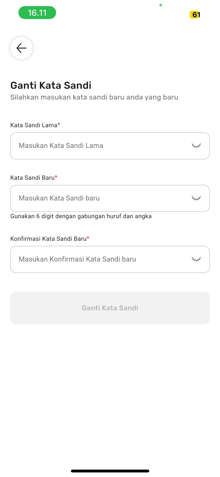 Ganti kata sandi