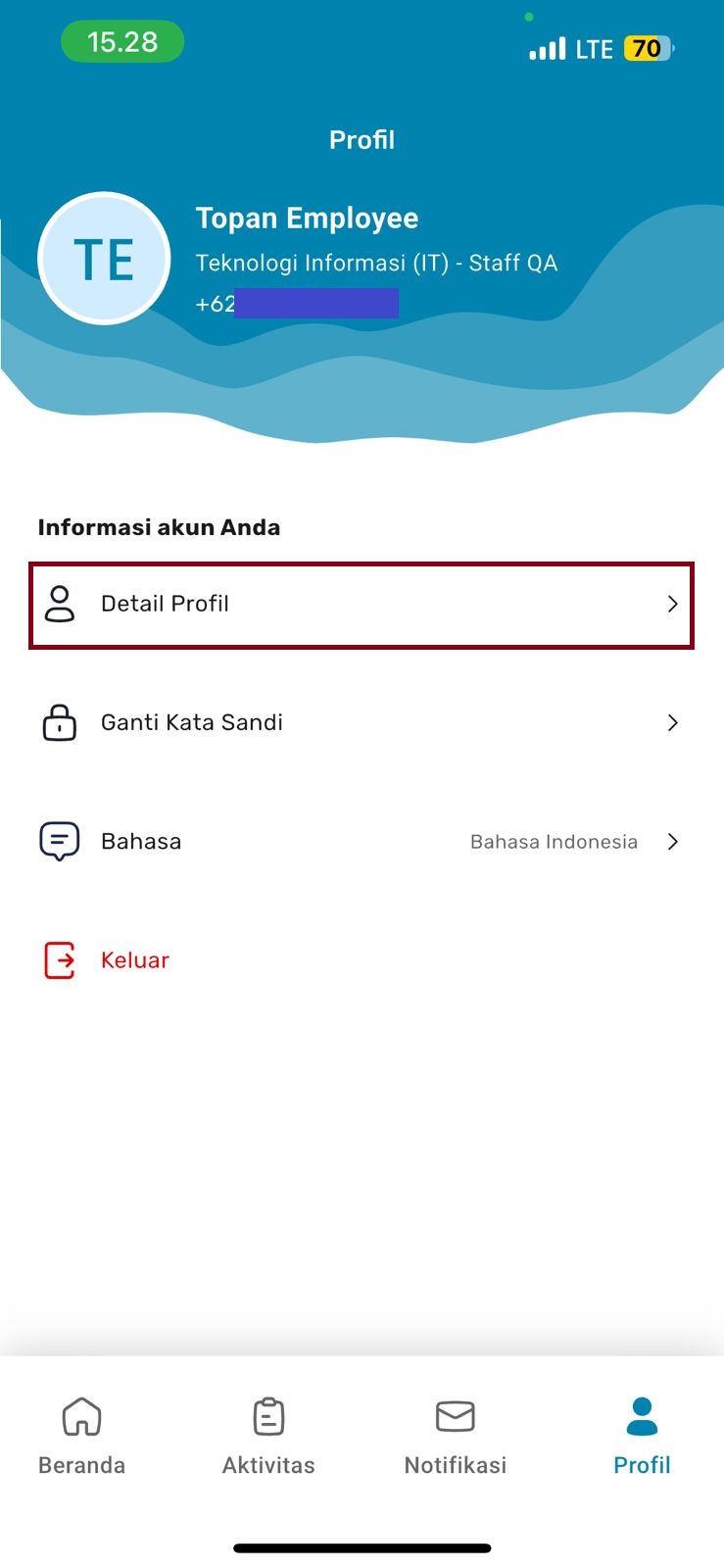 Lihat profile Lihat profile